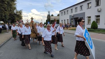 Gmina Ostrówek była gospodarzem niedzielnych Dożynek Powiatu Wieluńskiego